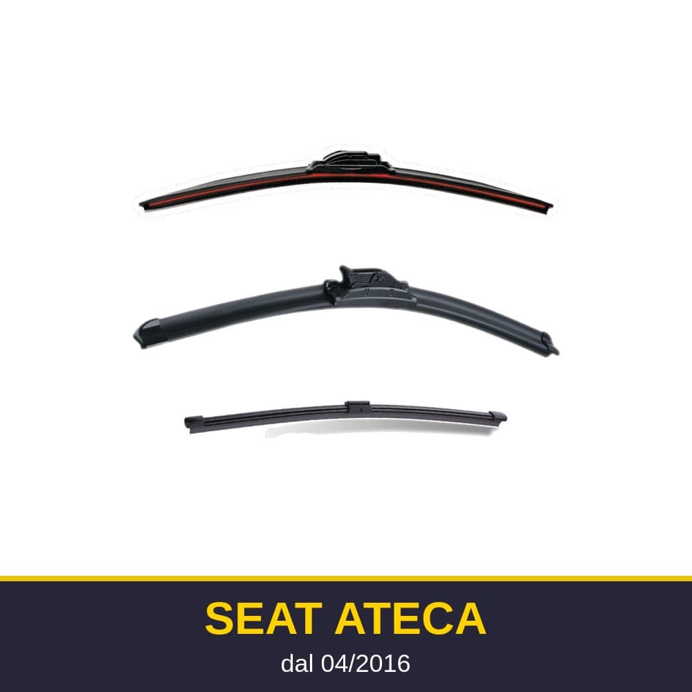 Spazzole tergicristallo Seat Ateca (04/2016-)
