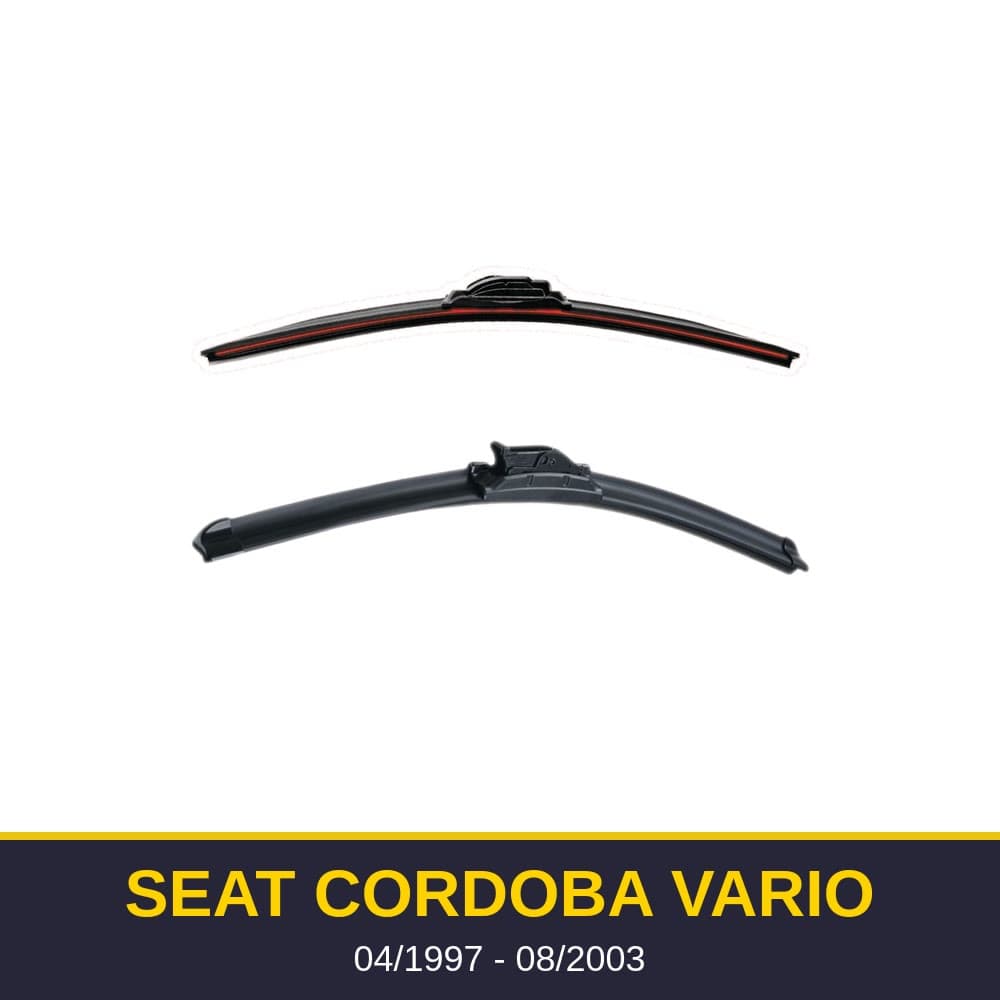 Spazzole tergicristallo Seat Cordoba Vario (04/1997-08/2003)