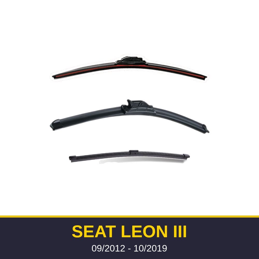 Spazzole tergicristallo Seat Leon III (09/2012-10/2019)