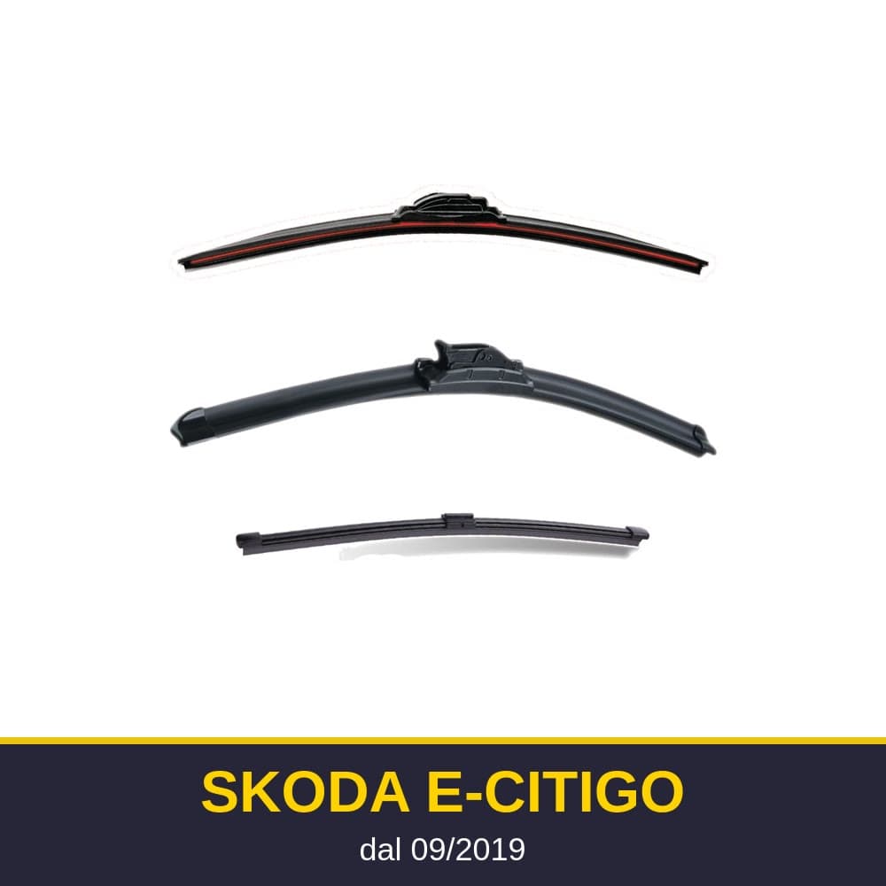 Spazzole tergicristallo Skoda E-Citigo (09/2019-)