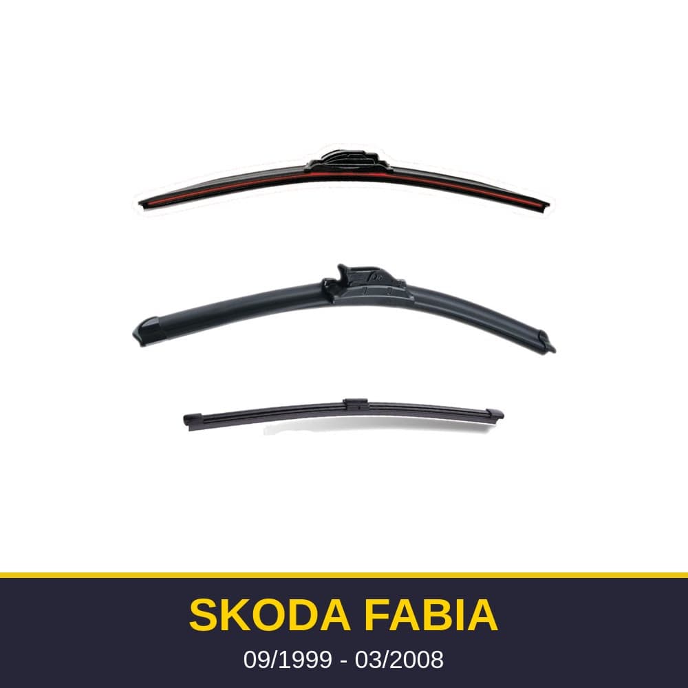 Spazzole tergicristallo Skoda Fabia (09/1999-03/2008)