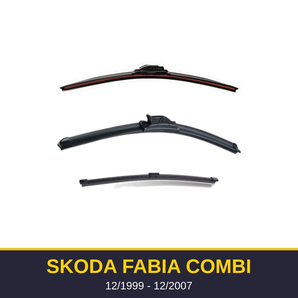 Spazzole tergicristallo Skoda Fabia Combi (12/1999-12/2007)