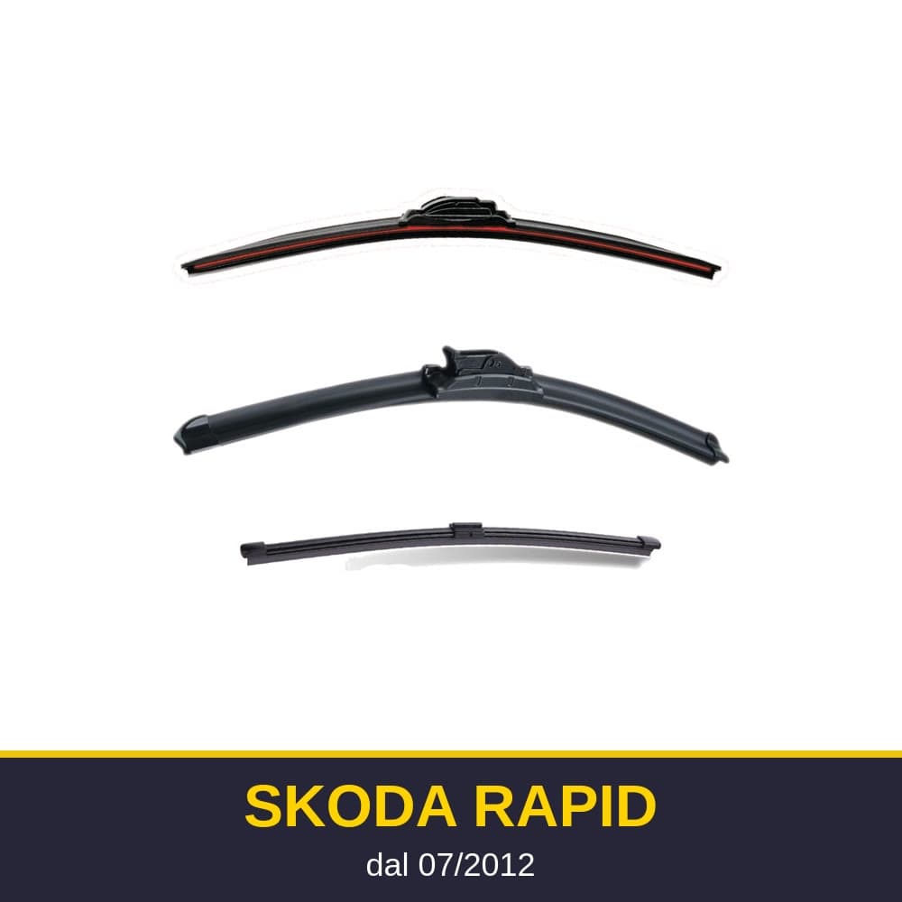 Spazzole tergicristallo Skoda Rapid (07/2012-)