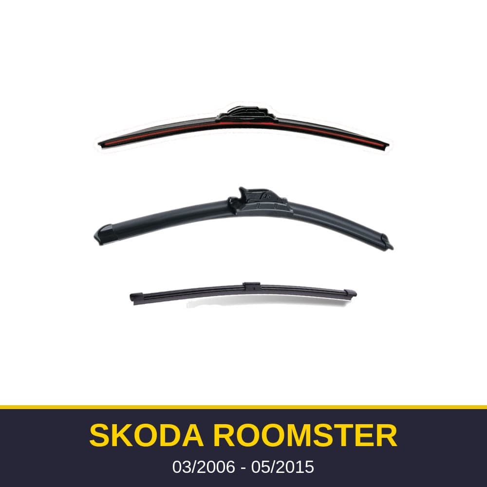 Spazzole tergicristallo Skoda Roomster (03/2006-05/2015)