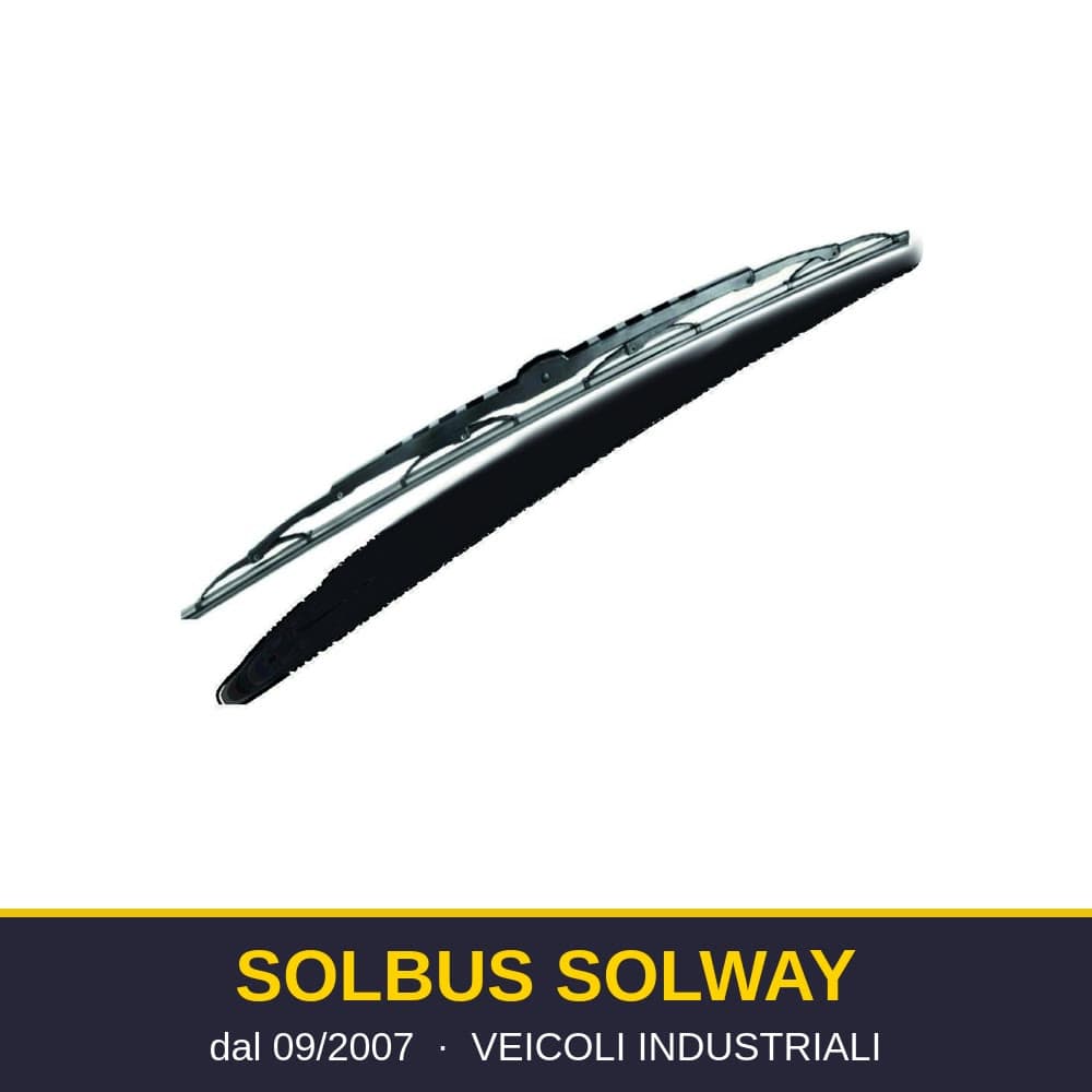 Spazzole tergicristallo Solbus Solway (09/2007-) – veicoli industriali
