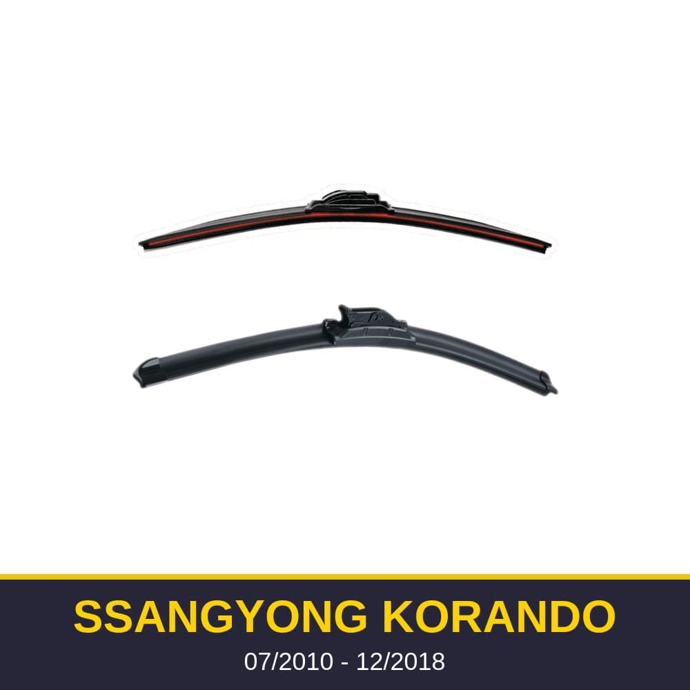 Spazzole tergicristallo SsangYong Korando (07/2010-12/2018)