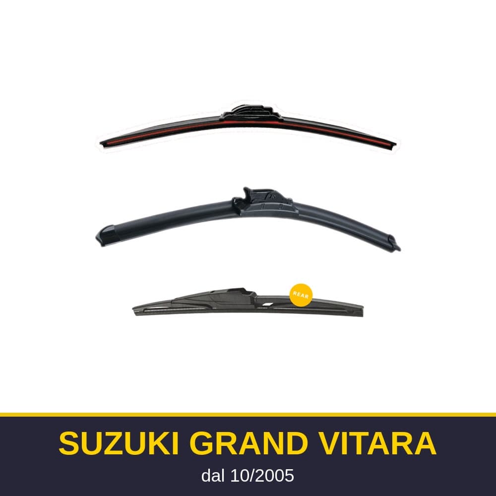 Spazzole tergicristallo Suzuki Grand Vitara (10/2005-)
