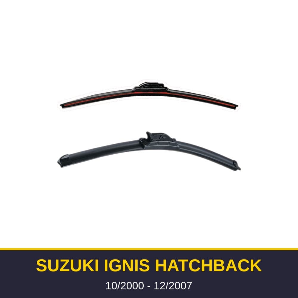 Spazzole tergicristallo Suzuki Ignis Hatchback (10/2000-12/2007)