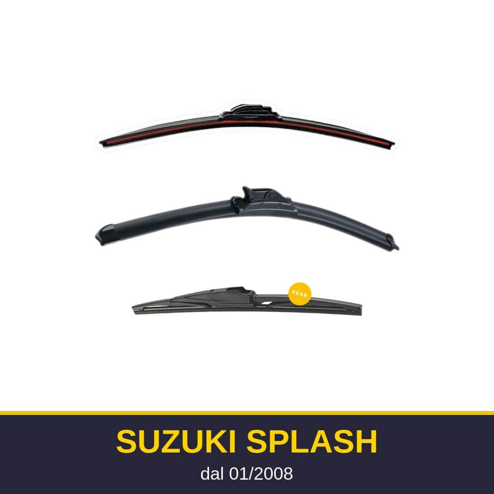 Spazzole tergicristallo Suzuki Splash (01/2008-)
