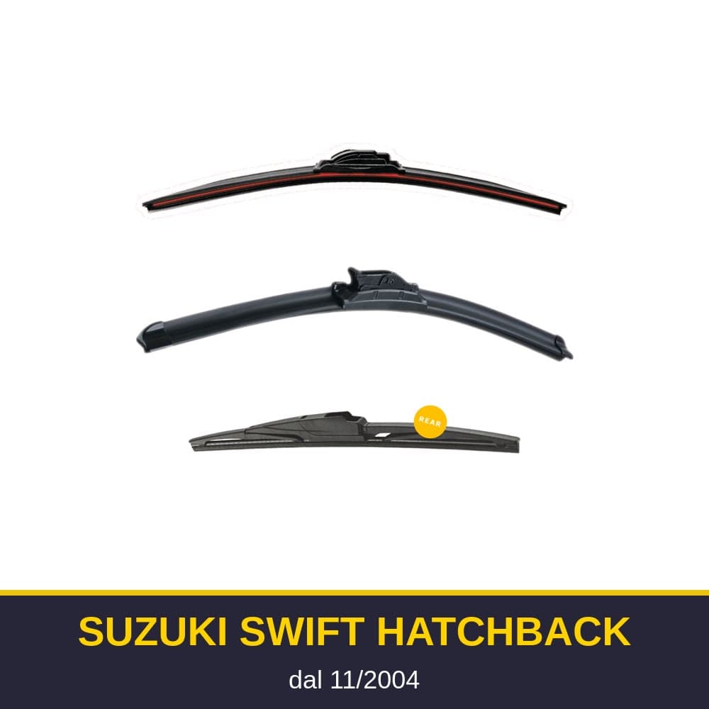 Spazzole tergicristallo Suzuki Swift Hatchback (11/2004-)