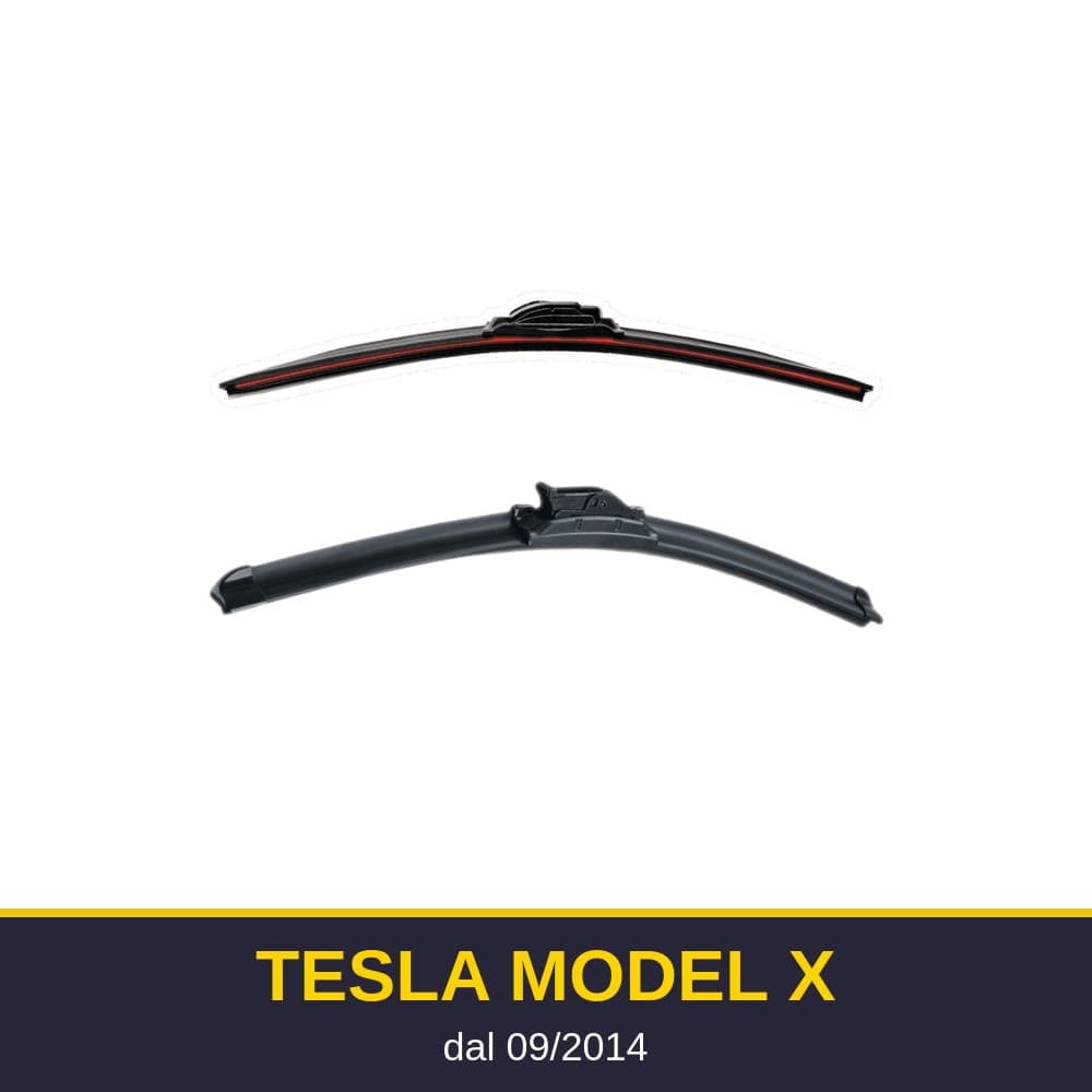 Spazzole tergicristallo Tesla Model X (09/2014-)