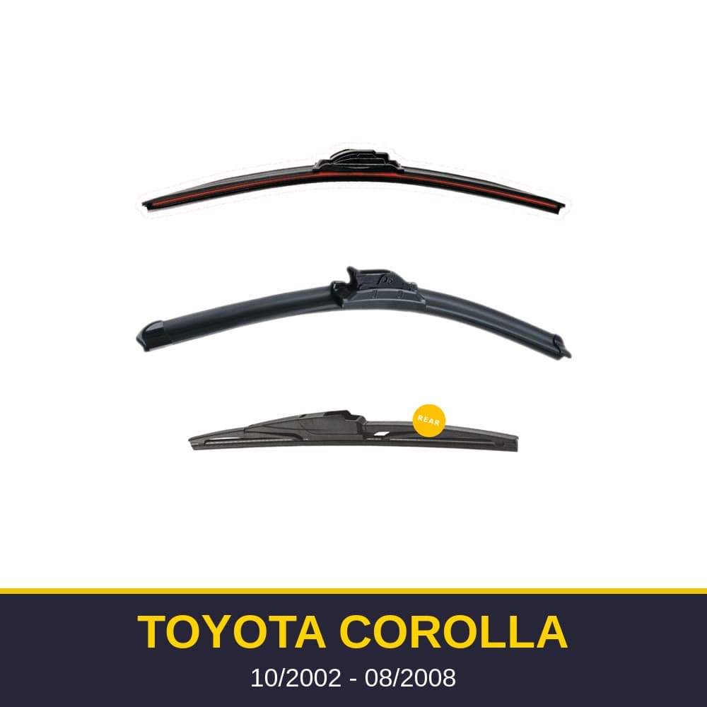 Spazzole tergicristallo Toyota Corolla (10/2002-08/2008)