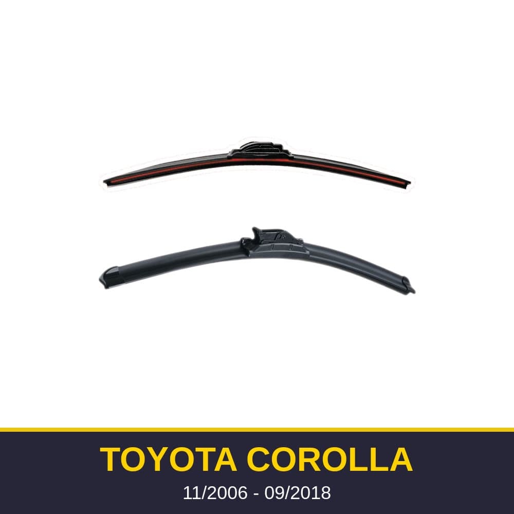 Spazzole tergicristallo Toyota Corolla (11/2006-09/2018)