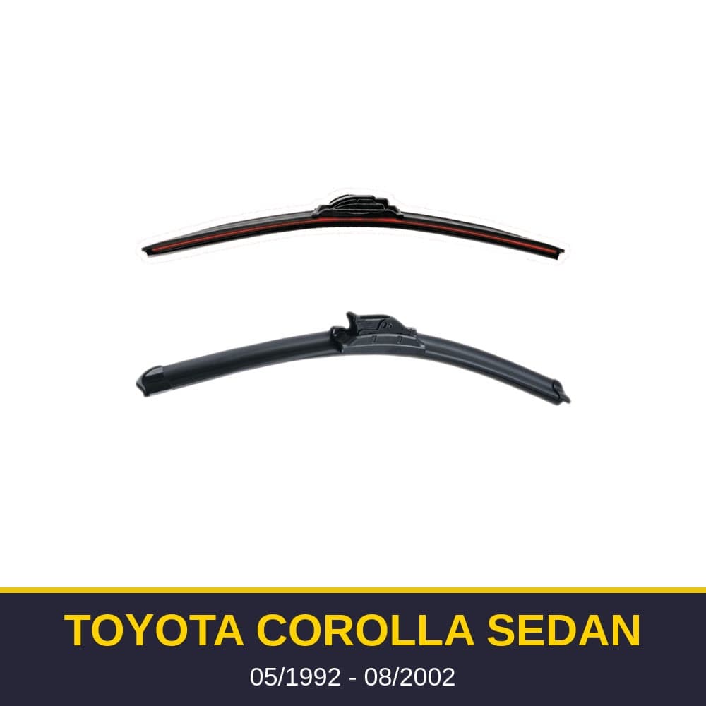 Spazzole tergicristallo Toyota Corolla Sedan (05/1992-08/2002)