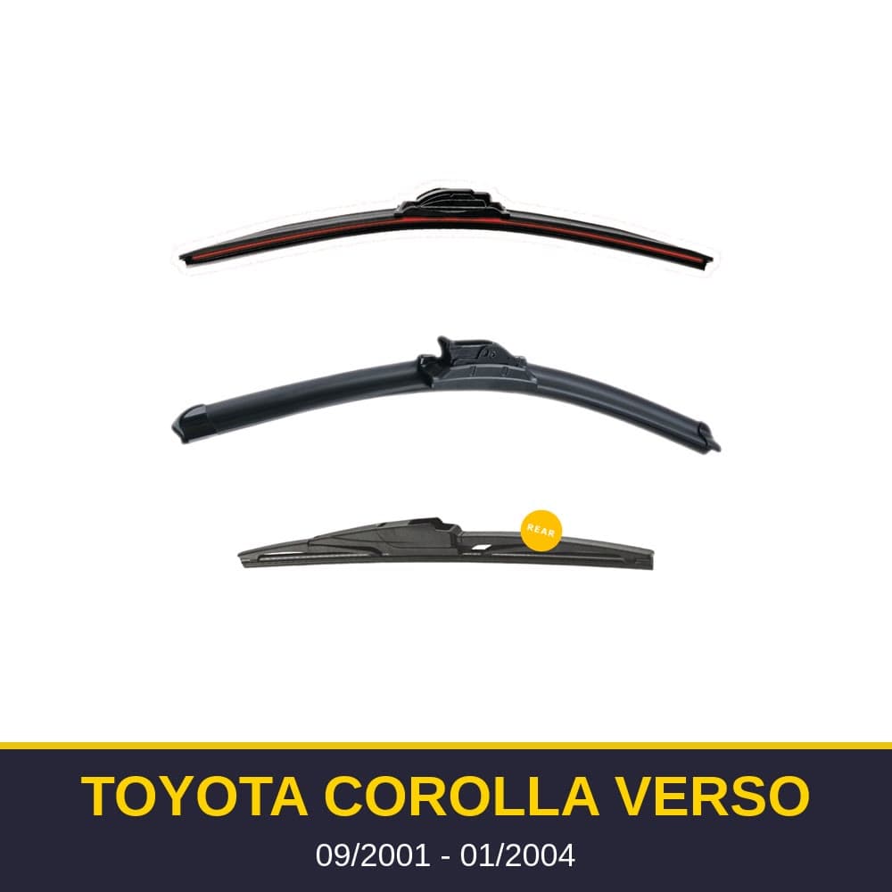 Spazzole tergicristallo Toyota Corolla Verso (09/2001-01/2004)