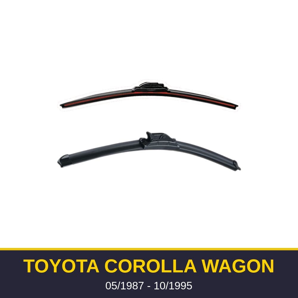 Spazzole tergicristallo Toyota Corolla Wagon (05/1987-10/1995)
