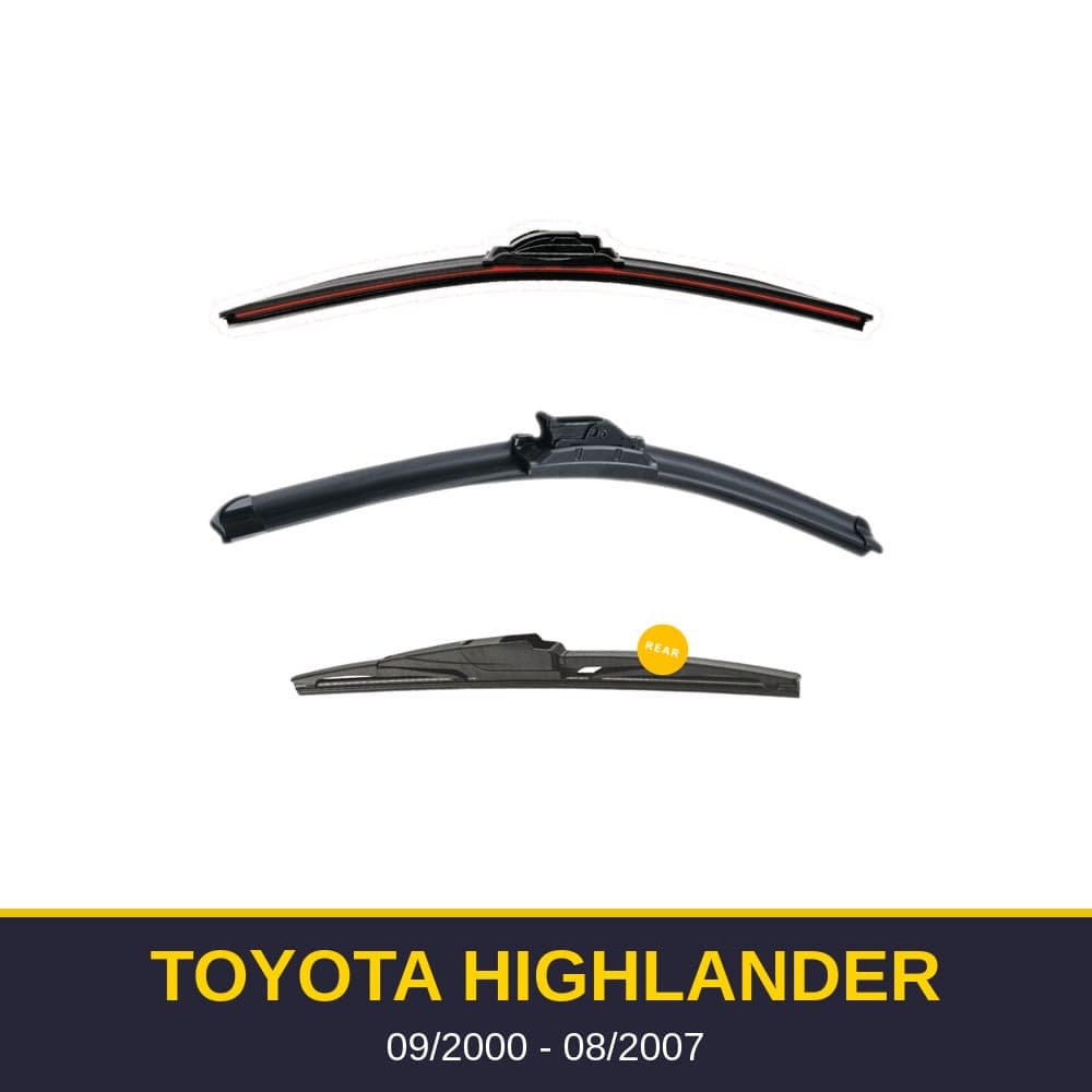 Spazzole tergicristallo Toyota Highlander (09/2000-08/2007)