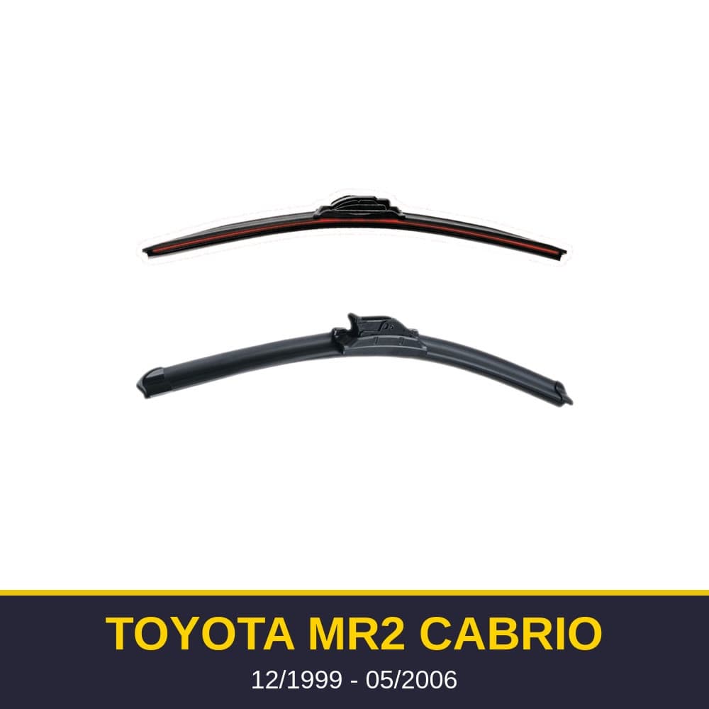 Spazzole tergicristallo Toyota MR2 Cabrio (12/1999-05/2006)