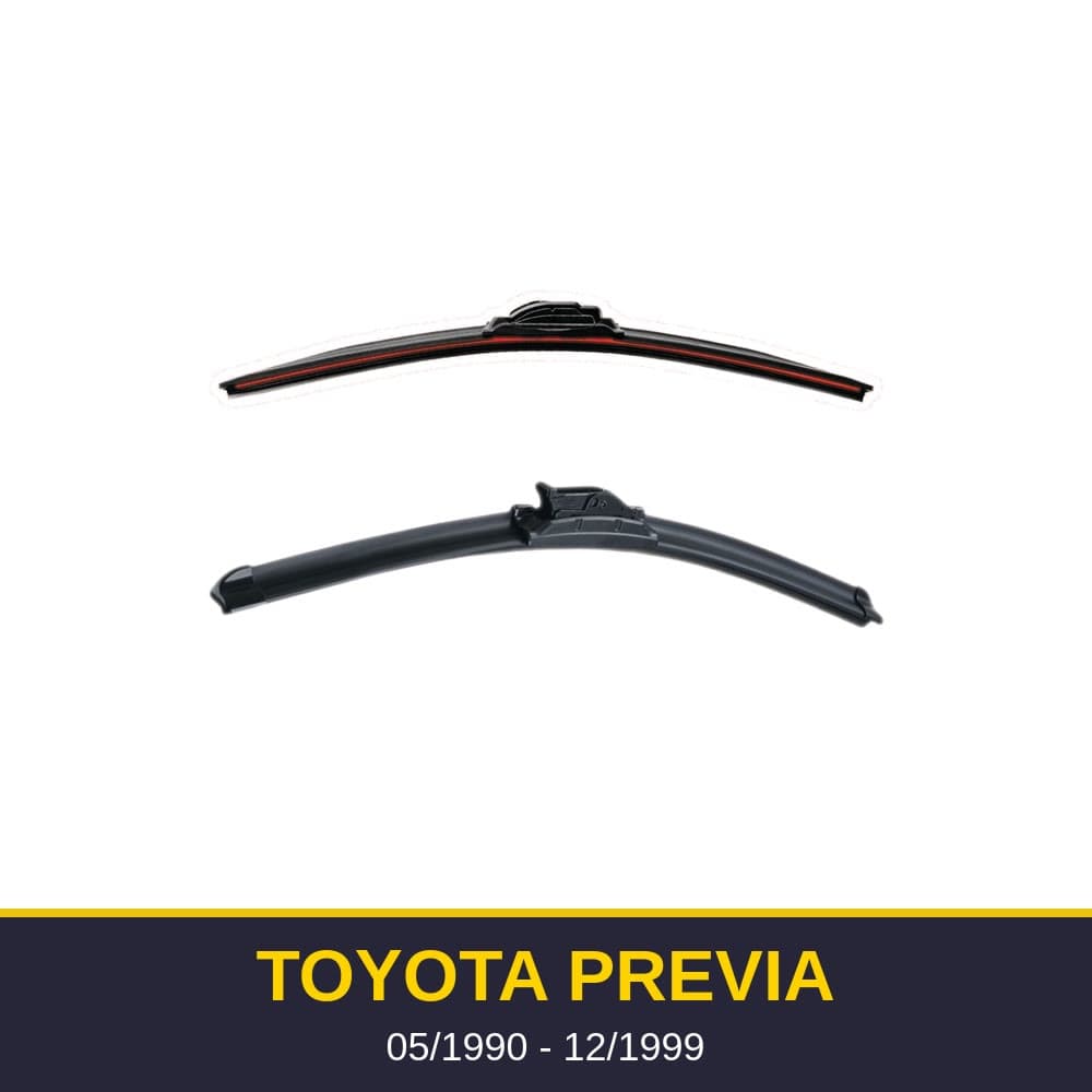Spazzole tergicristallo Toyota Previa (05/1990-12/1999)