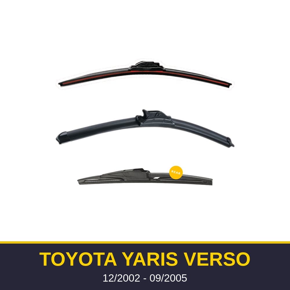 Spazzole tergicristallo Toyota Yaris Verso (12/2002-09/2005)