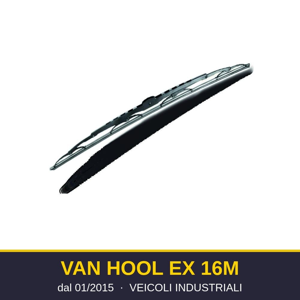 Spazzole tergicristallo Van Hool EX 16M (01/2015-) – veicoli industriali