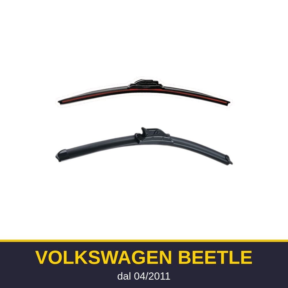 Spazzole tergicristallo Volkswagen Beetle (04/2011-)