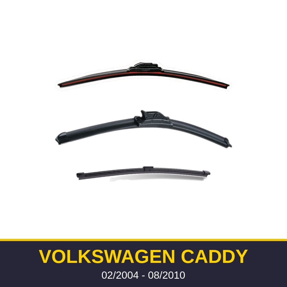 Spazzole tergicristallo Volkswagen Caddy (02/2004-08/2010)