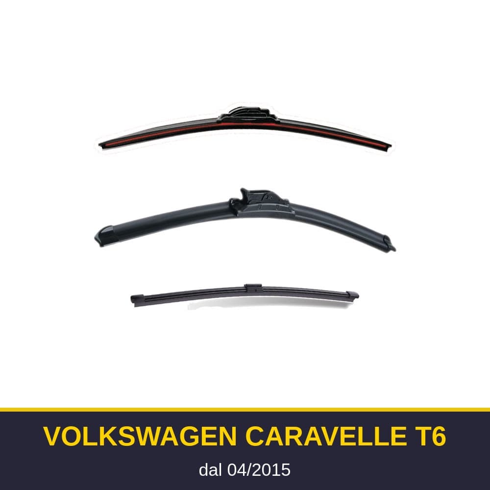 Spazzole tergicristallo Volkswagen Caravelle T6 (04/2015-)