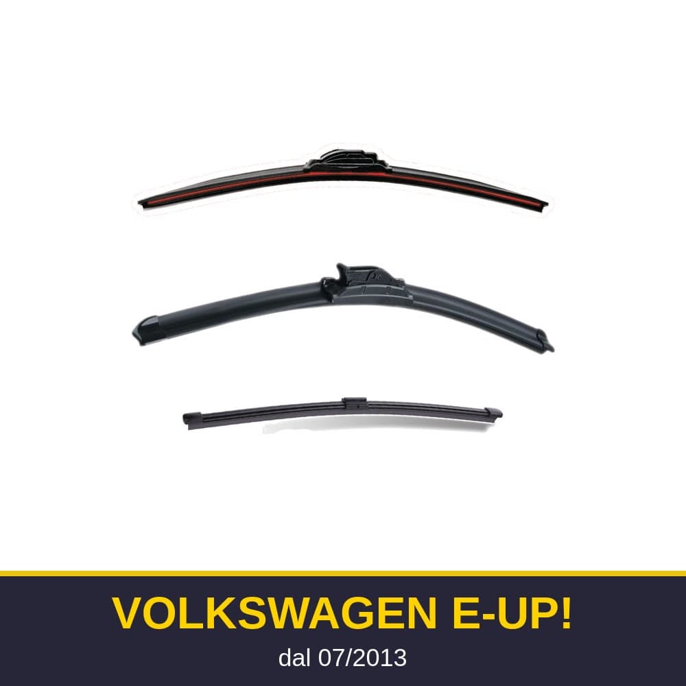 Spazzole tergicristallo Volkswagen e-up! (07/2013-)