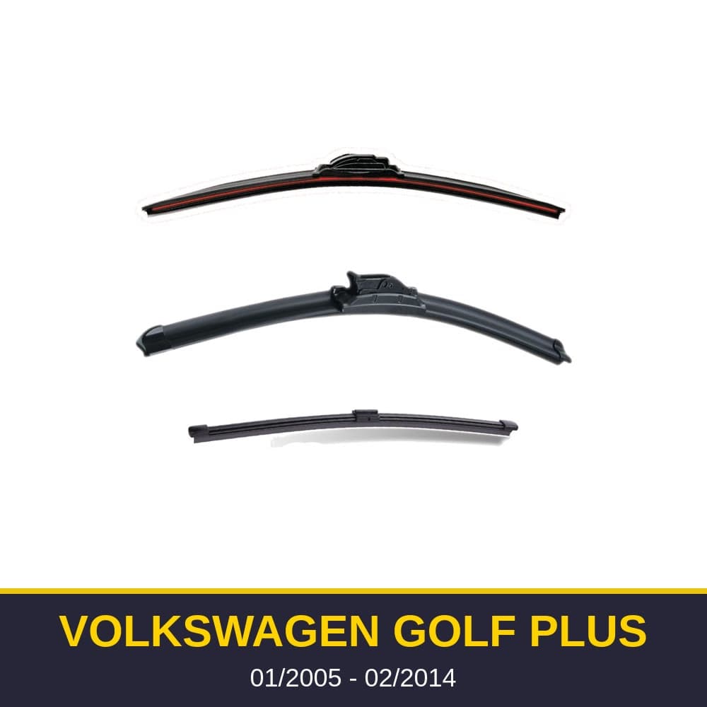 Spazzole tergicristallo Volkswagen Golf Plus (01/2005-02/2014)
