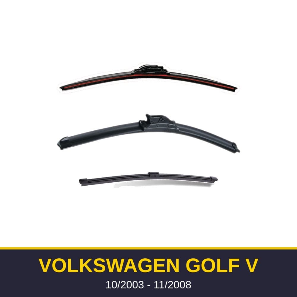 Spazzole tergicristallo Volkswagen Golf V (10/2003-11/2008)