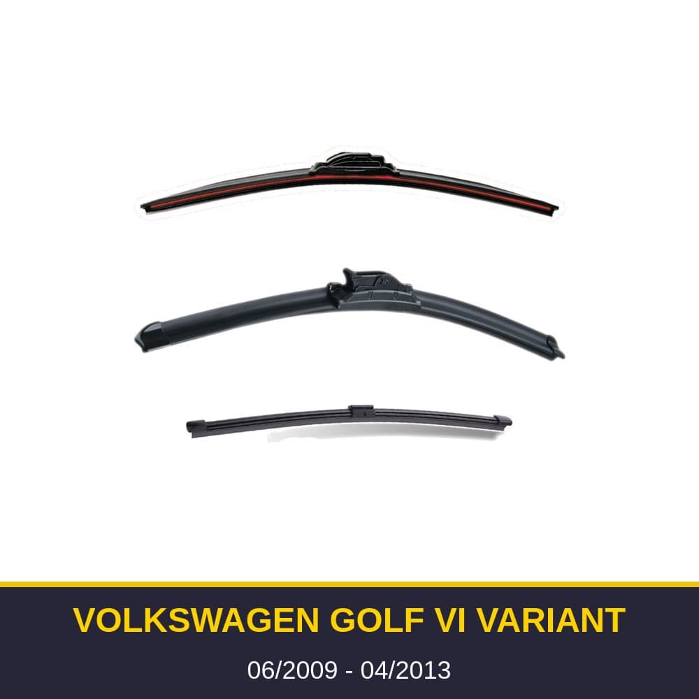 Spazzole tergicristallo Volkswagen Golf VI Variant (06/2009-04/2013)