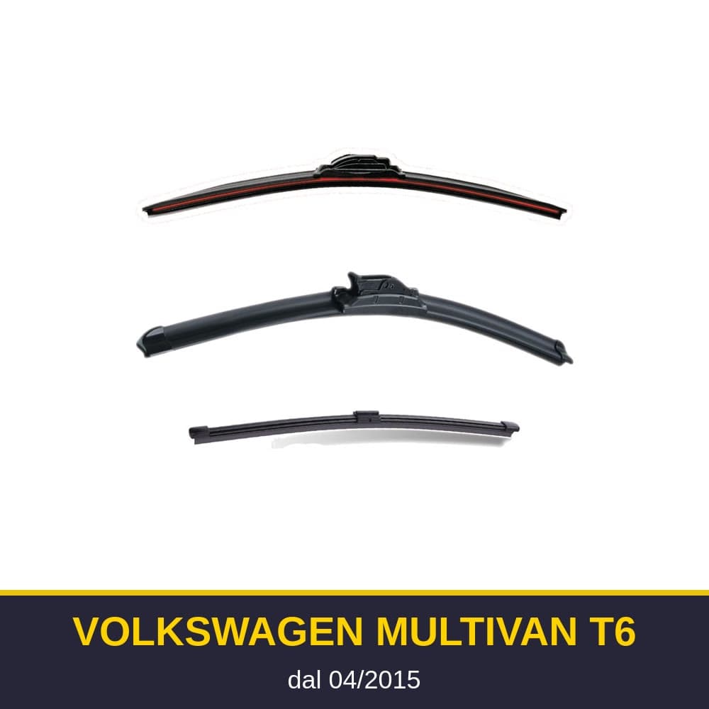 Spazzole tergicristallo Volkswagen Multivan T6 (04/2015-)