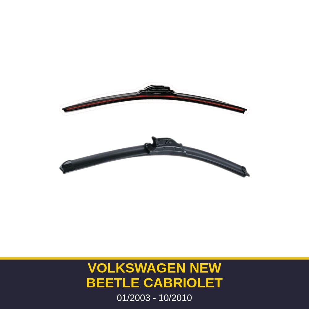 Spazzole tergicristallo Volkswagen New Beetle Cabriolet (01/2003-10/2010)