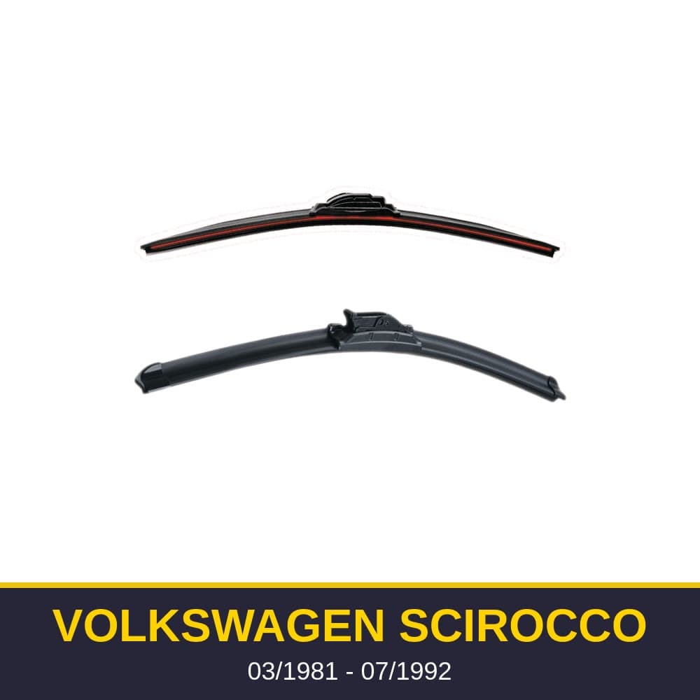 Spazzole tergicristallo Volkswagen Scirocco (03/1981-07/1992)