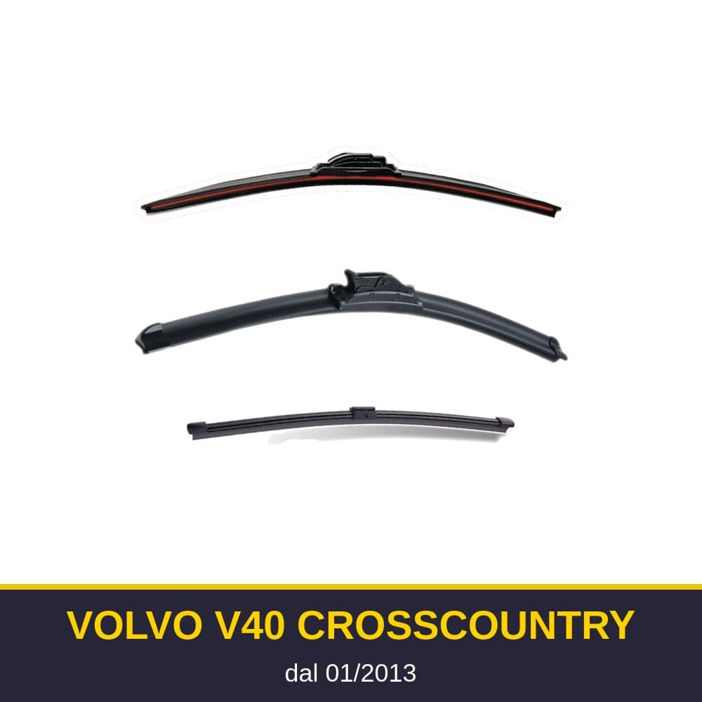 Spazzole tergicristallo Volvo V40 CrossCountry (01/2013-)