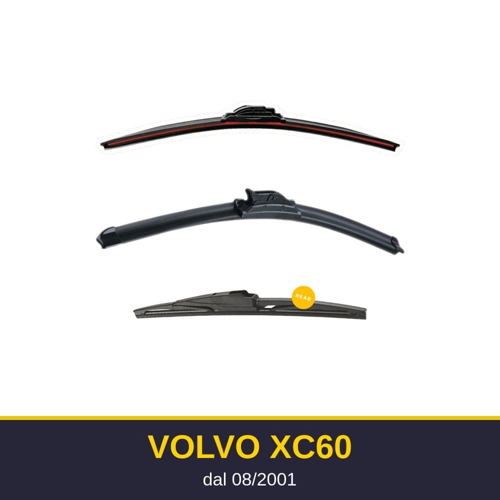 Spazzole tergicristallo Volvo XC60 (08/2001-)
