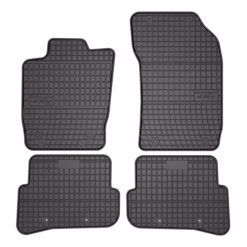Tappetini gomma e vasche baule su misura Audi A1 8X (2010-2018)