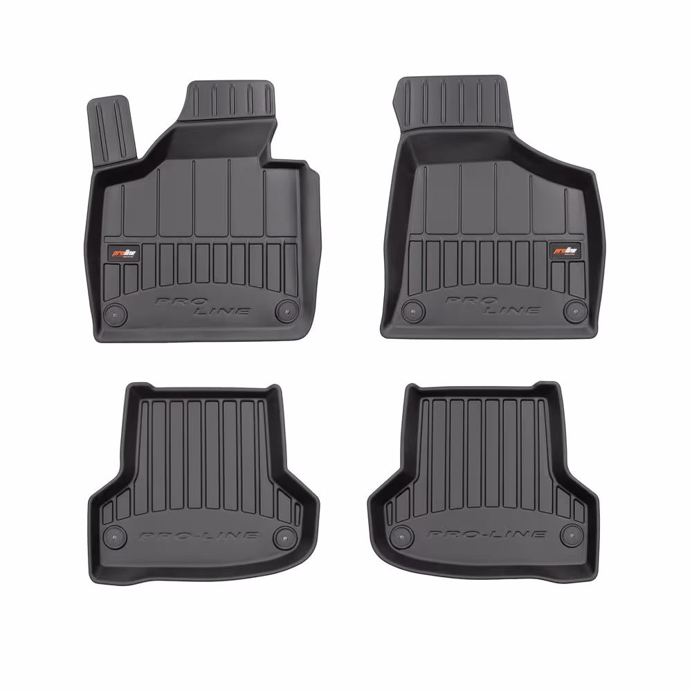 Tappetini gomma e vasche baule su misura Audi A3 8P (2003-2013)