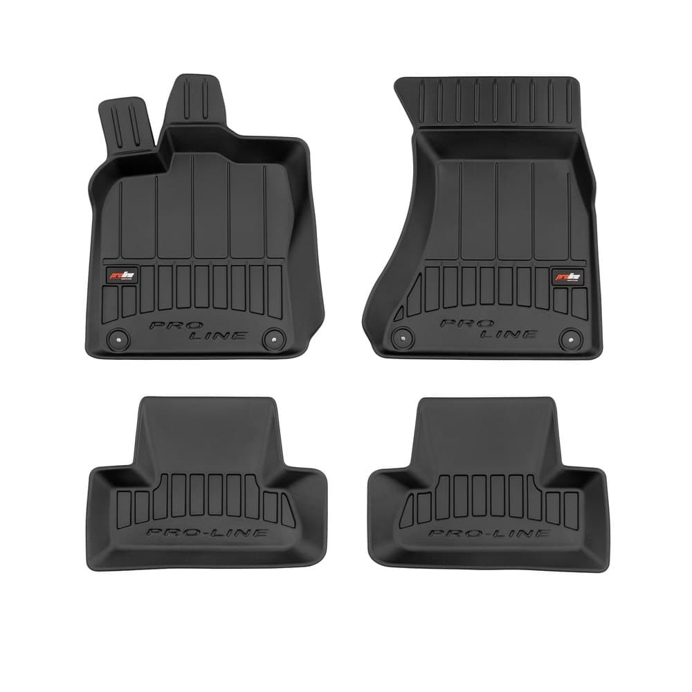 Tappetini gomma e vasche baule su misura Audi Q5 I (2008-2016)
