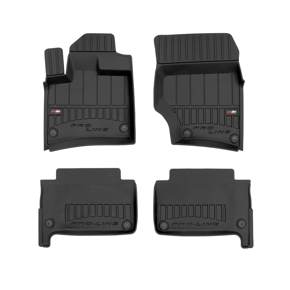 Tappetini gomma e vasche baule su misura Audi Q7 I (2005-2015)
