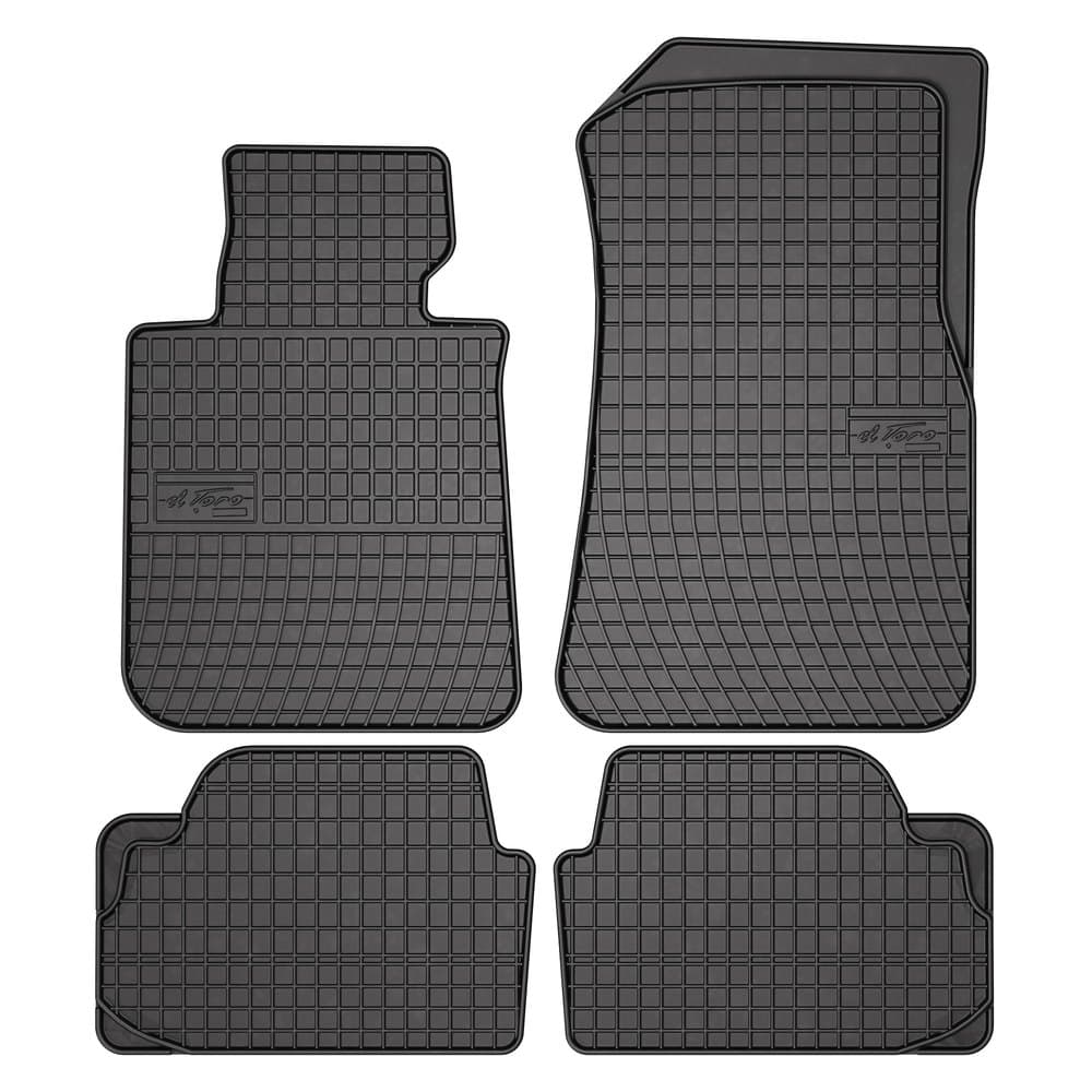 Tappetini gomma e vasche baule su misura BMW X1 E84 (2009-2015)