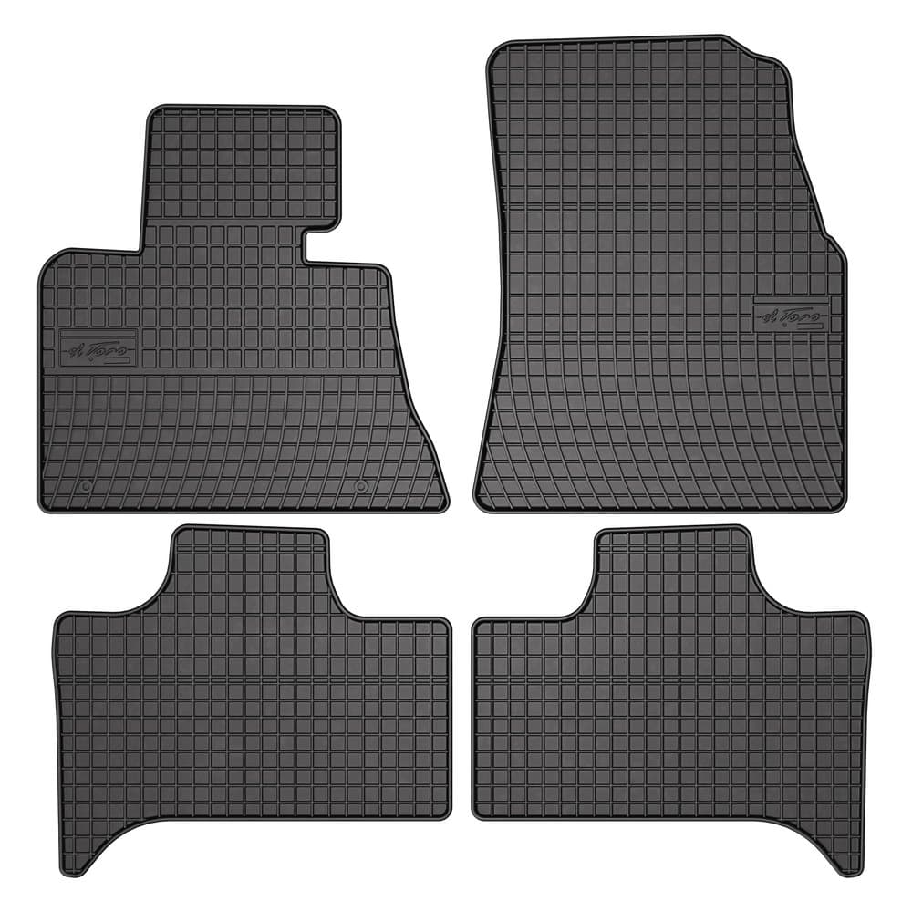 Tappetini gomma e vasche baule su misura BMW X5 E53 (1999-2006)