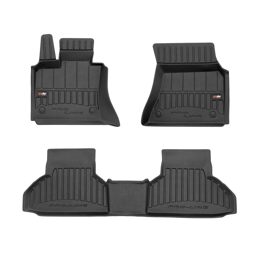 Tappetini gomma e vasche baule su misura BMW X6 F16 (2014-2019)