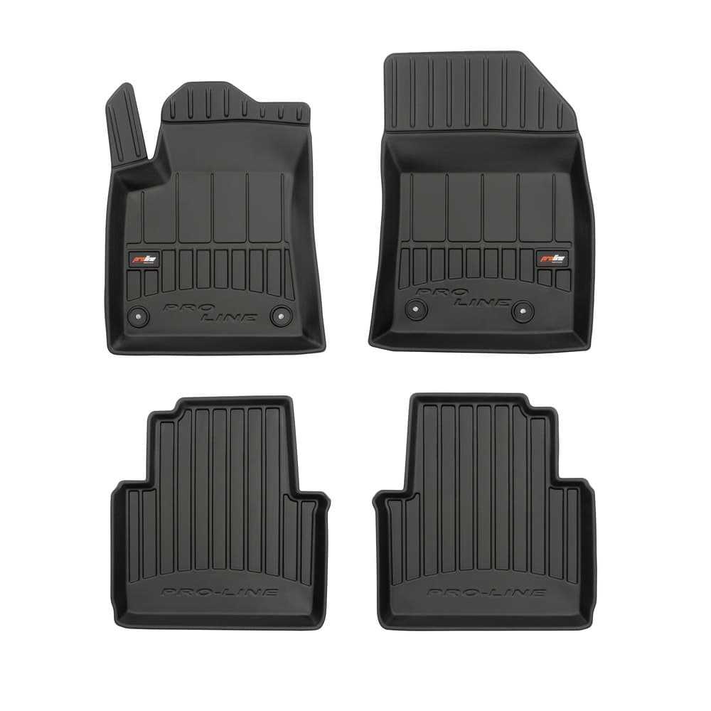 Tappetini gomma e vasche baule su misura Citroën C3 Aircross I (2017-2024)