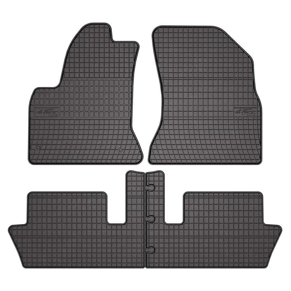 Tappetini gomma e vasche baule su misura Citroën C4 I Picasso (2006-2013)