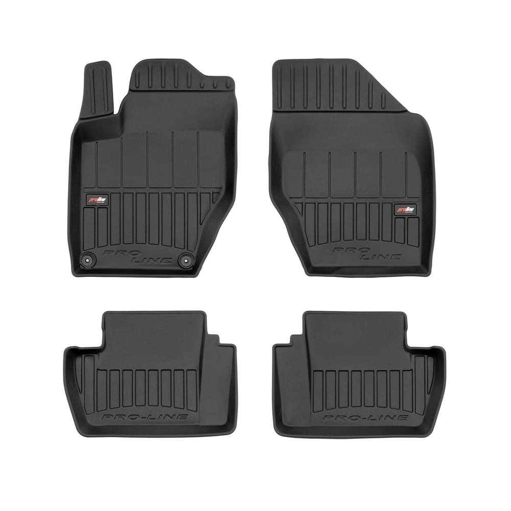 Tappetini gomma e vasche baule su misura Citroën C4 II (2010-2018)
