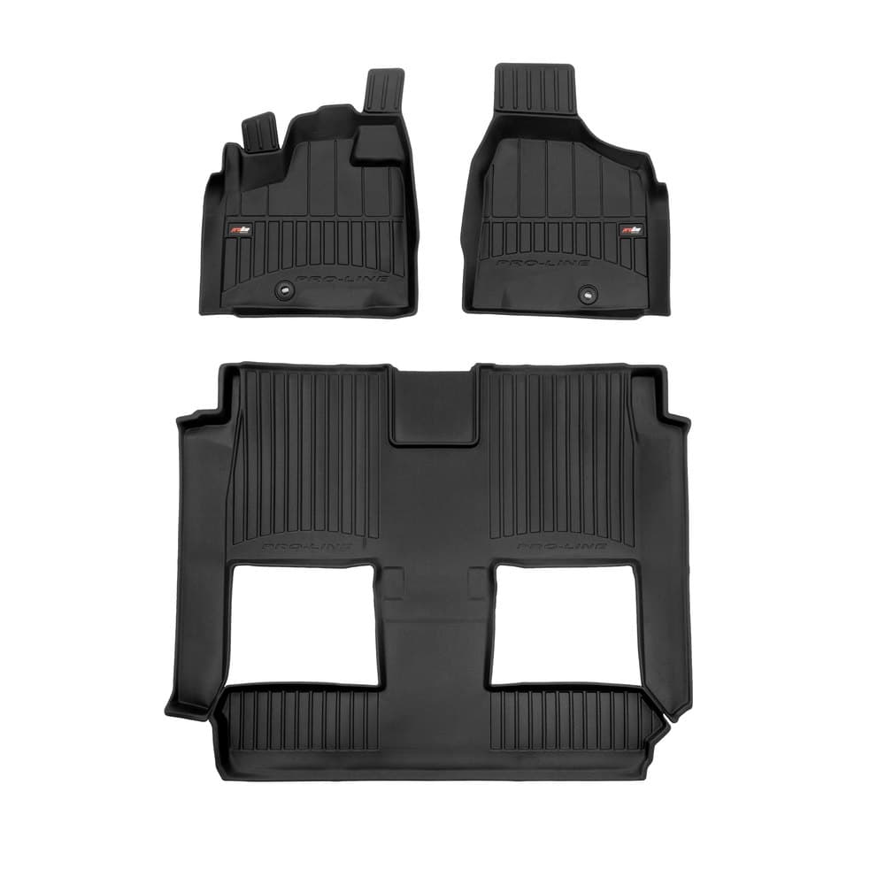 Tappetini gomma e vasche baule su misura Dodge Grand Caravan V (2007-2020)