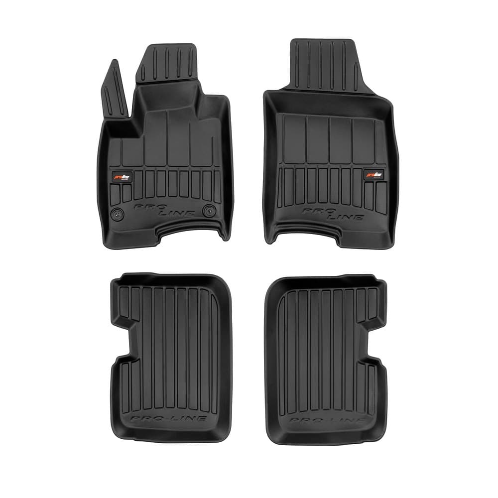 Tappetini gomma e vasche baule su misura Fiat Panda III (2011-)