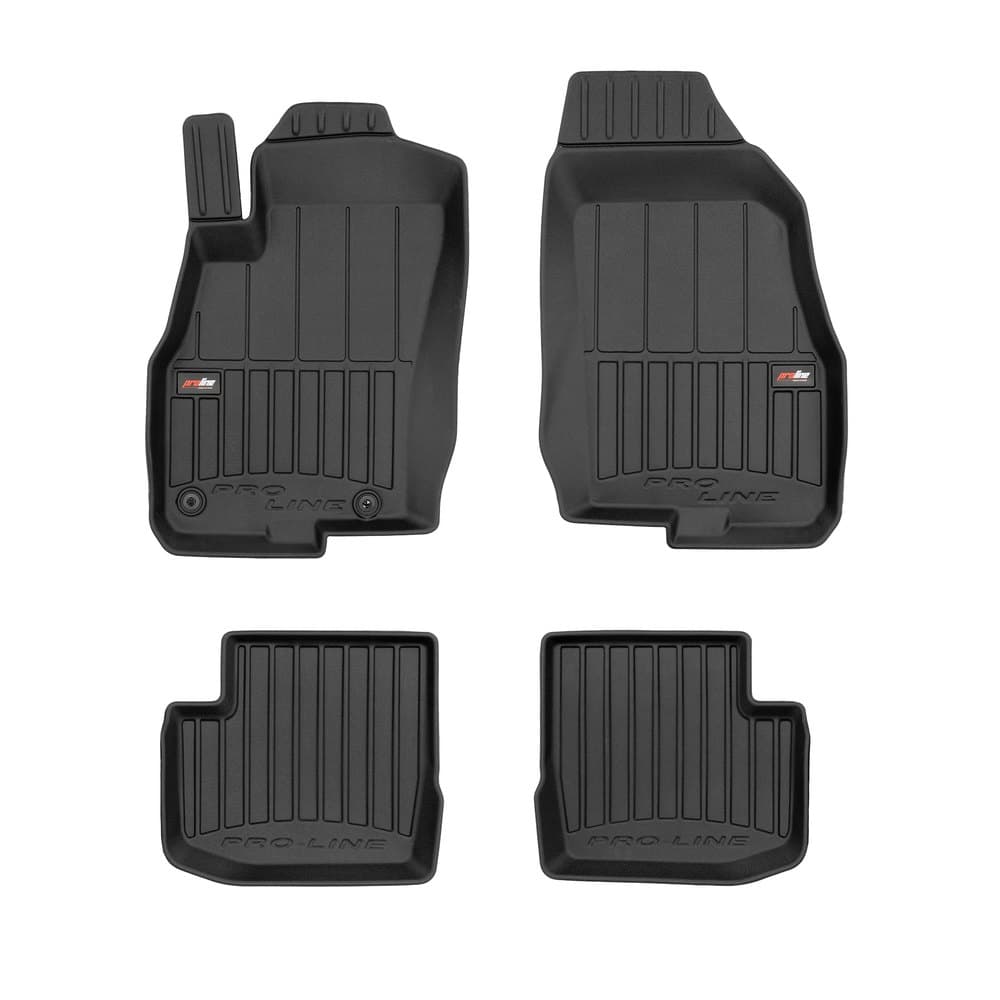 Tappetini gomma e vasche baule su misura Fiat Punto EVO (2009-2012)